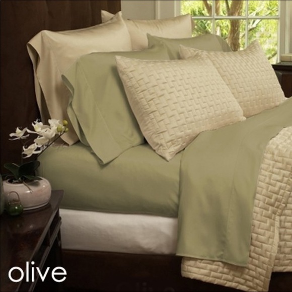 Egyptian Bamboo Satin FEEL 1800 Count FIBER Sheets - Picture 3 of 4